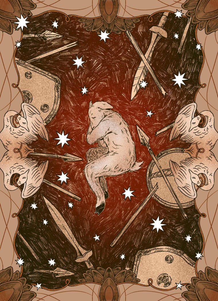 Minotaur - Illustration based on The Tallest Star in the Sky, 2026